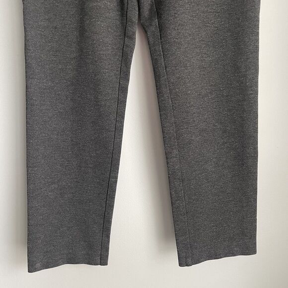 J Jill Gray Pants Ponte Slim Leg Size Small Thick Leggings Pull On Stretch - Picture 5 of 12